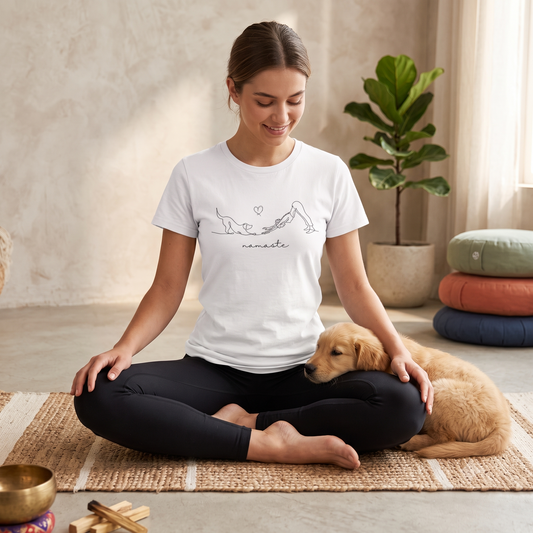 Remera Yoga #1 | Namaste Perrito