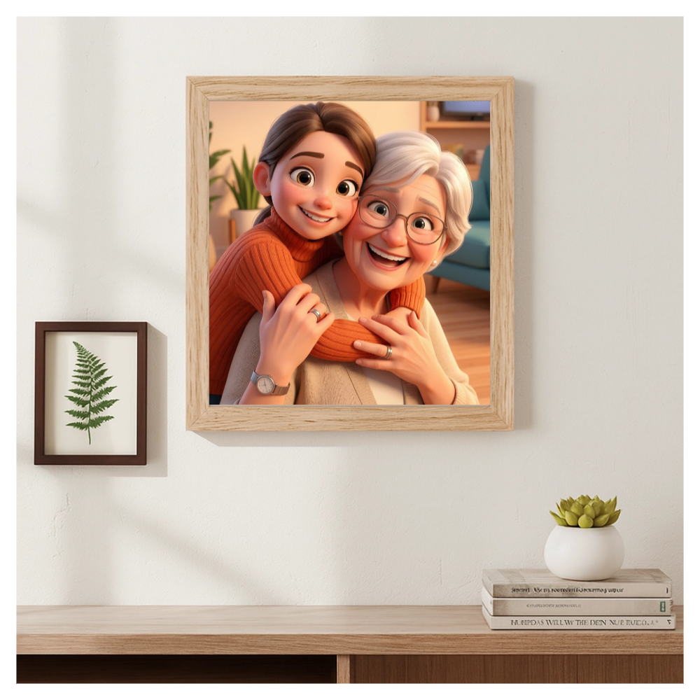 Retrato Ilustrado Caricatura 3D Pixar Personalizado