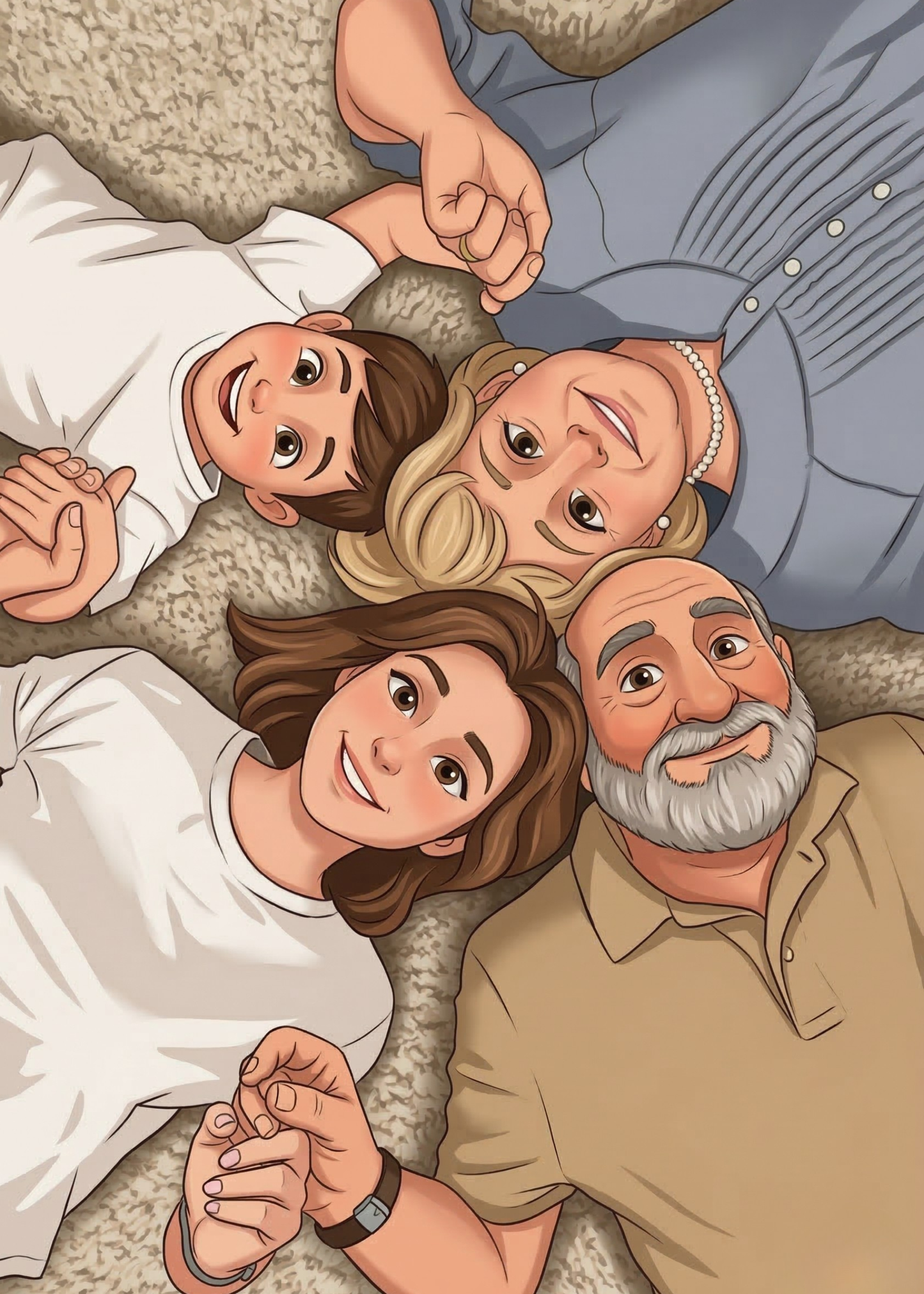 Retrato Ilustrado Caricatura 3D Pixar Personalizado