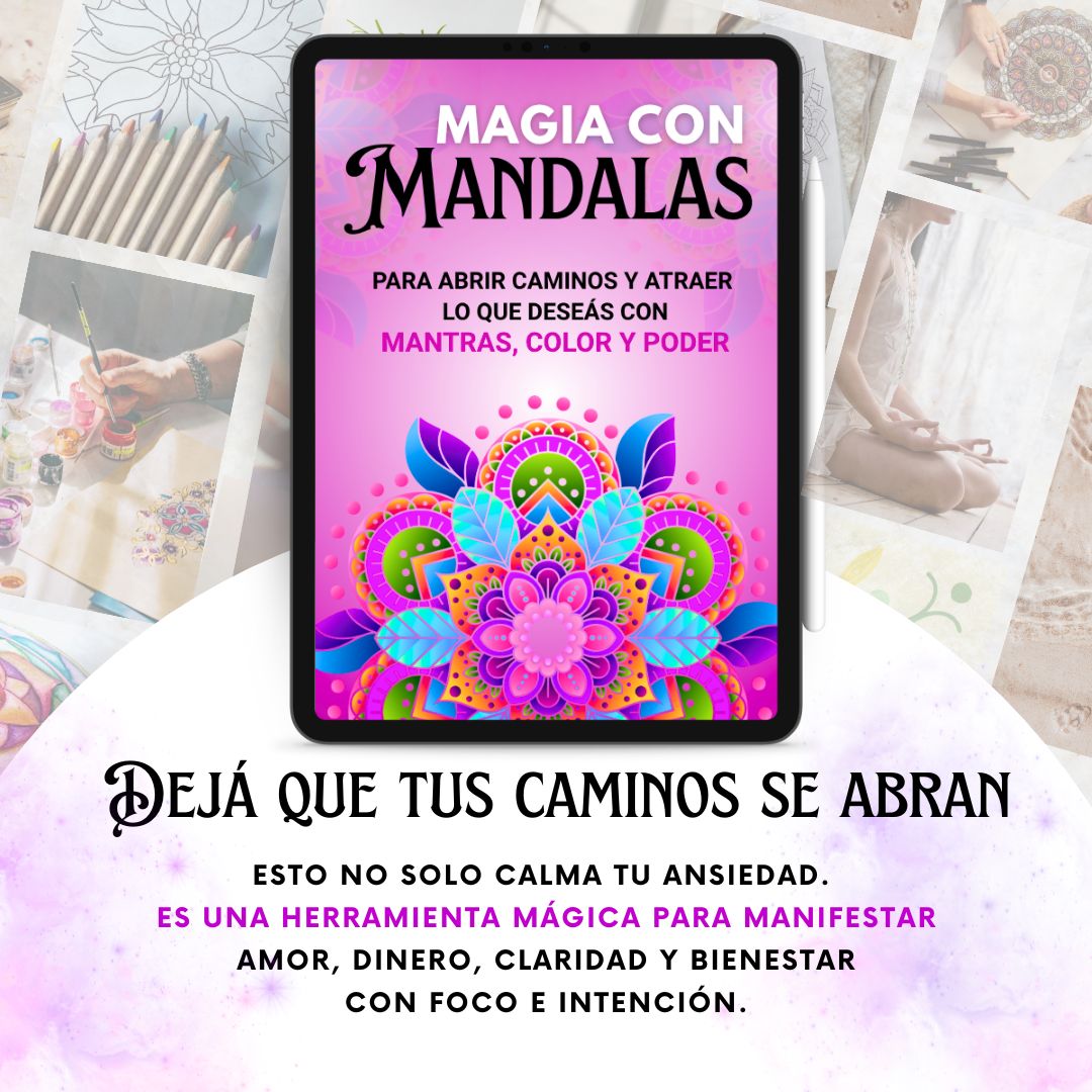 Ebook "Magia con Mandalas" | Coloreá Mientras Abrís Caminos