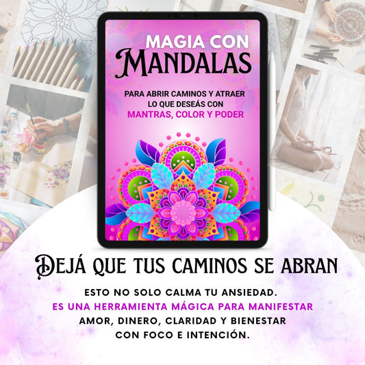Ebook "Magia con Mandalas" | Coloreá Mientras Abrís Caminos