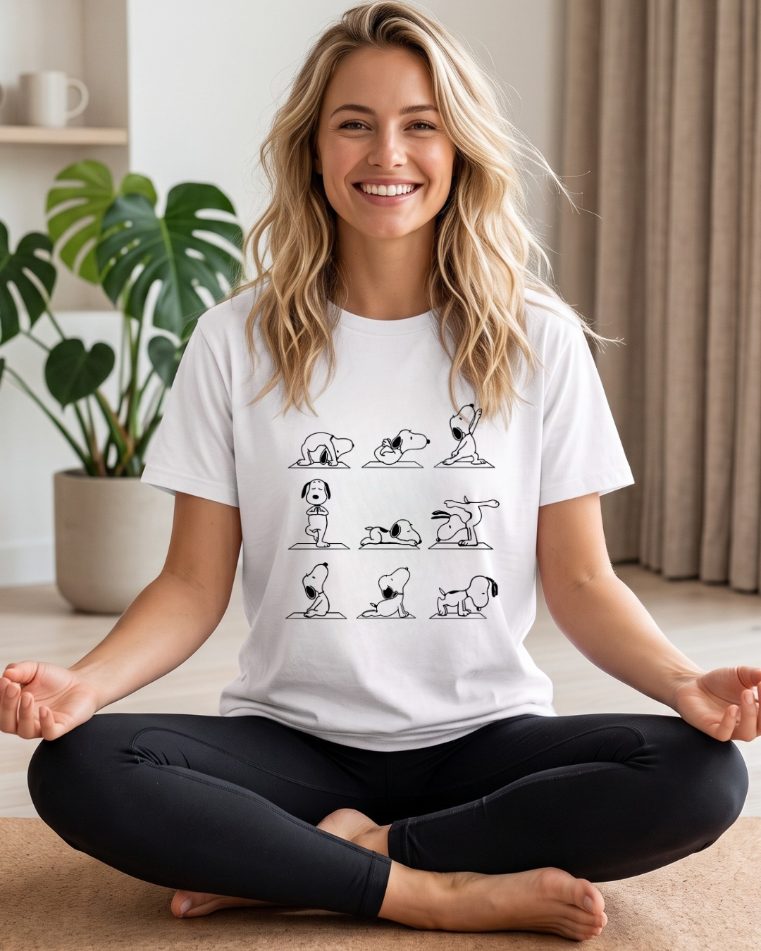 Remera Yoga #16 | Snoopy