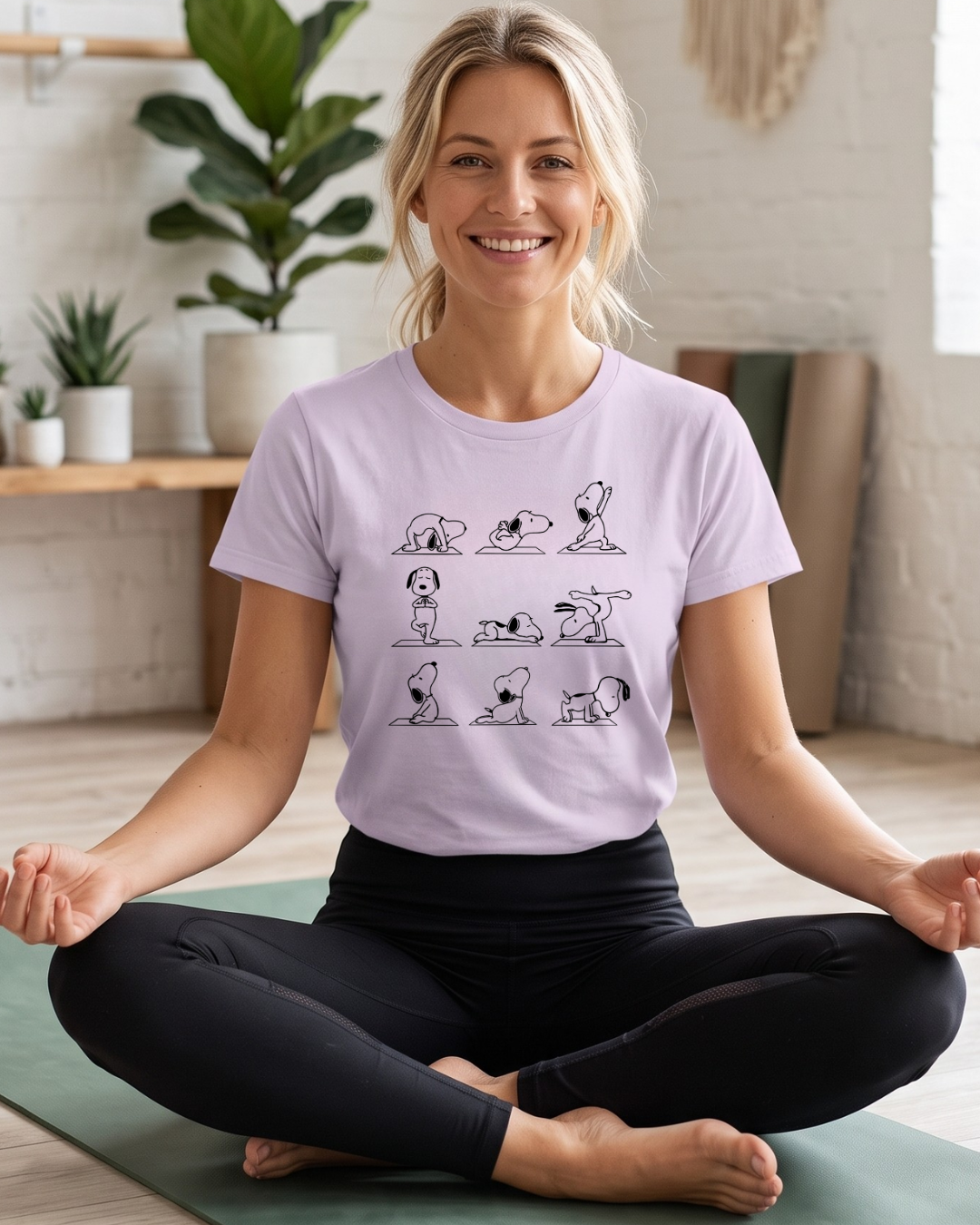 Remera Yoga #16 | Snoopy