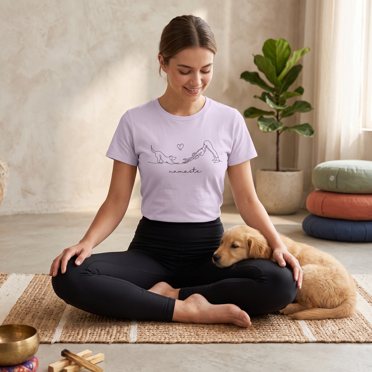 Remera Yoga #1 | Namaste Perrito