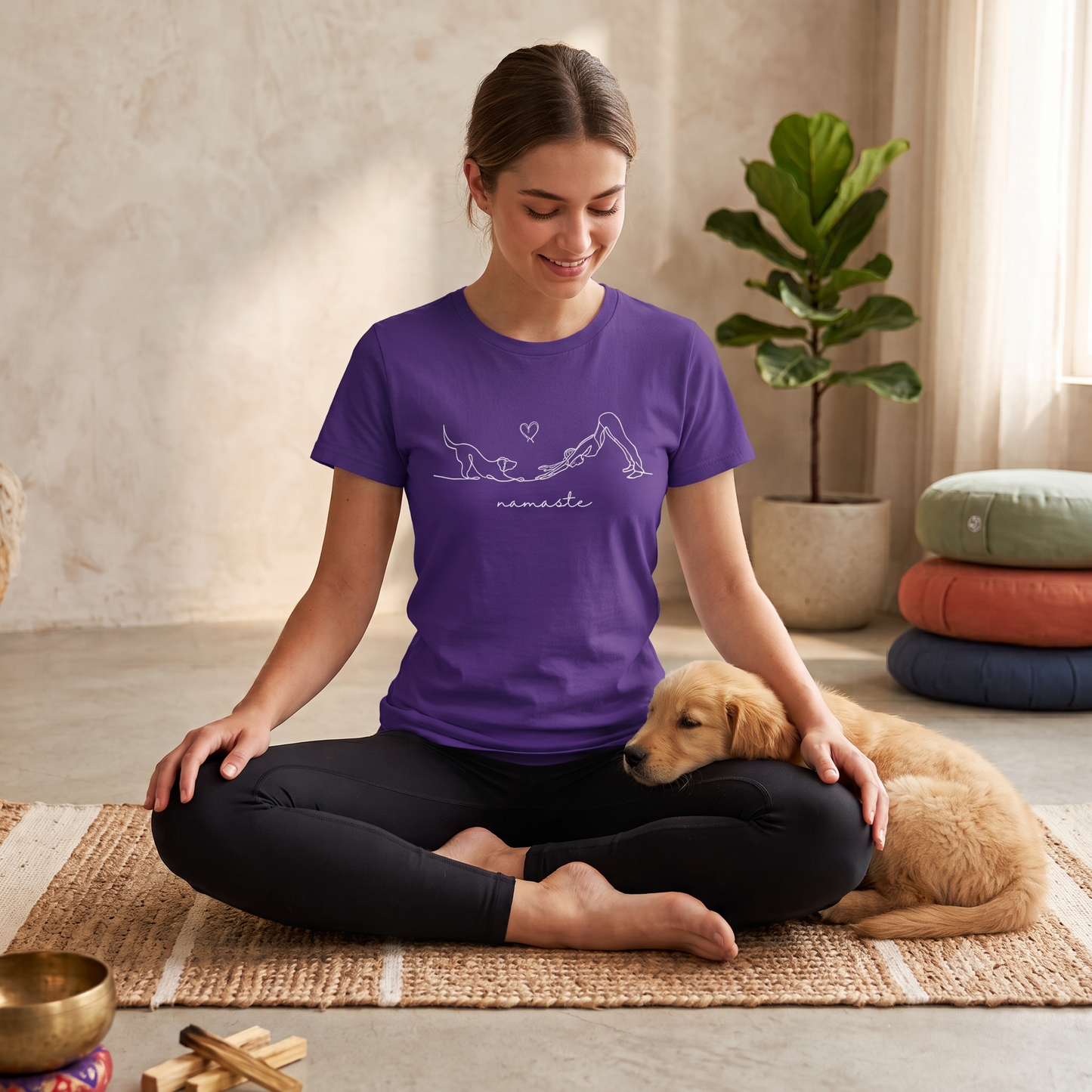 Remera Yoga #1 | Namaste Perrito