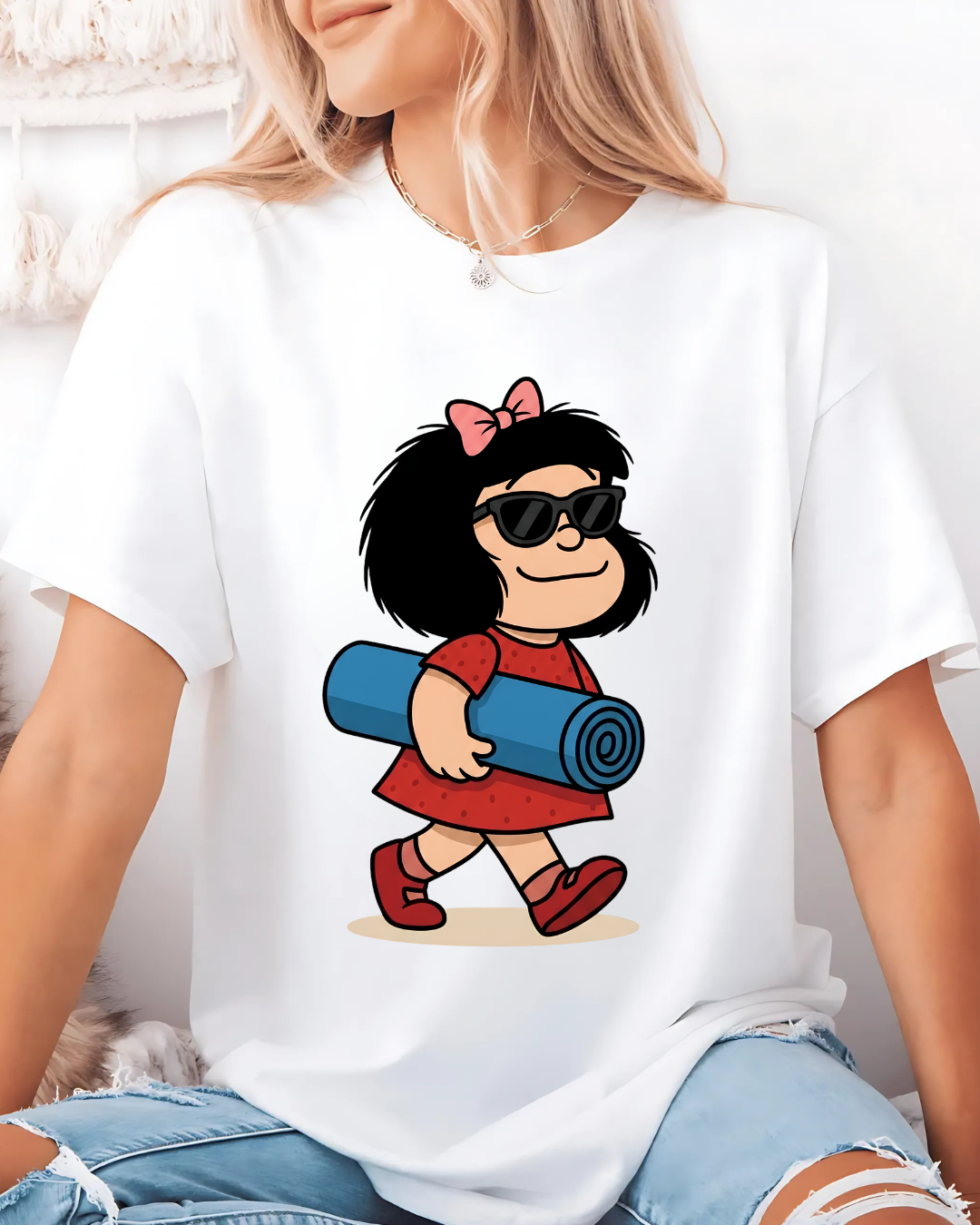Remera Yoga #28 | Mafalda