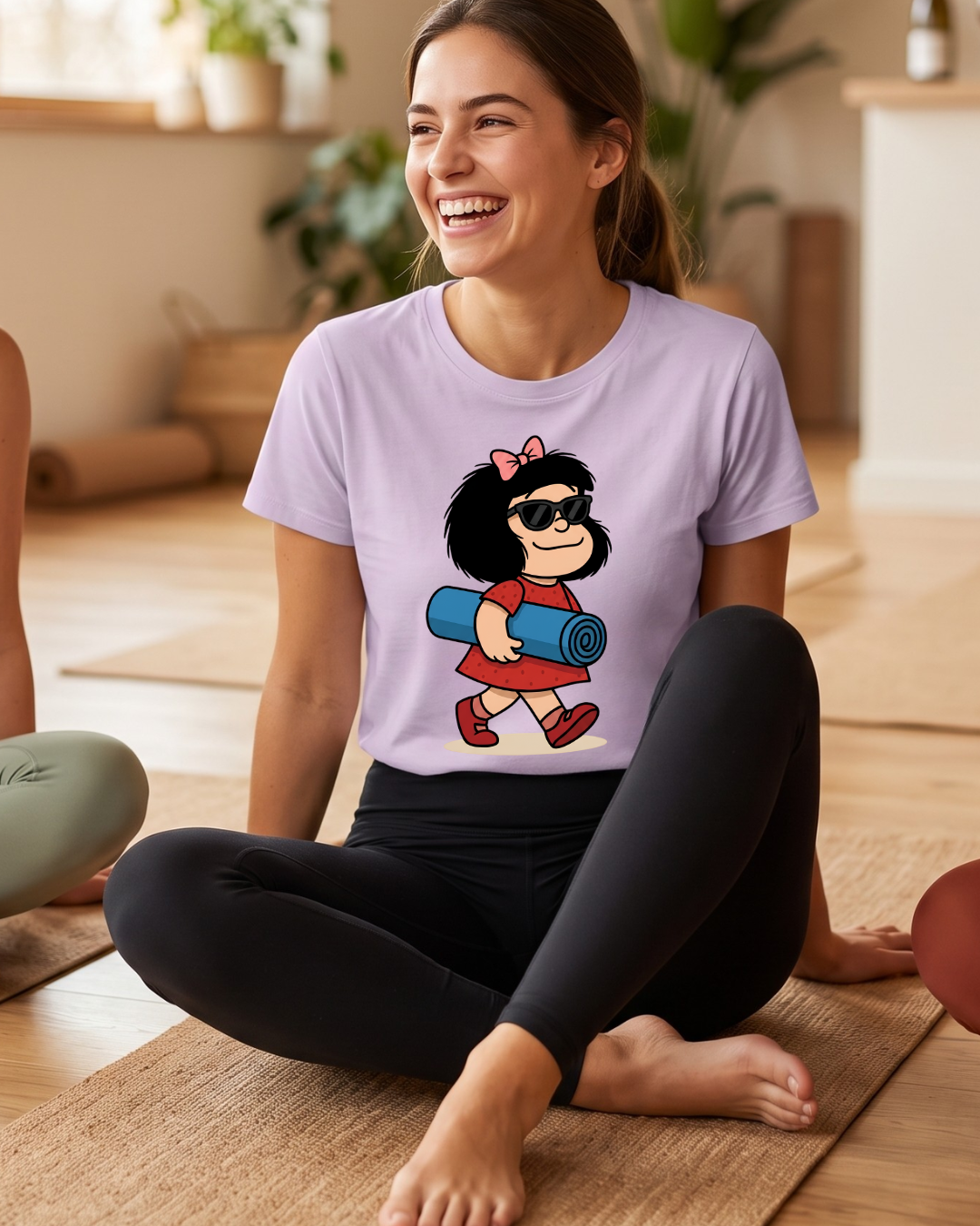 Remera Yoga #28 | Mafalda