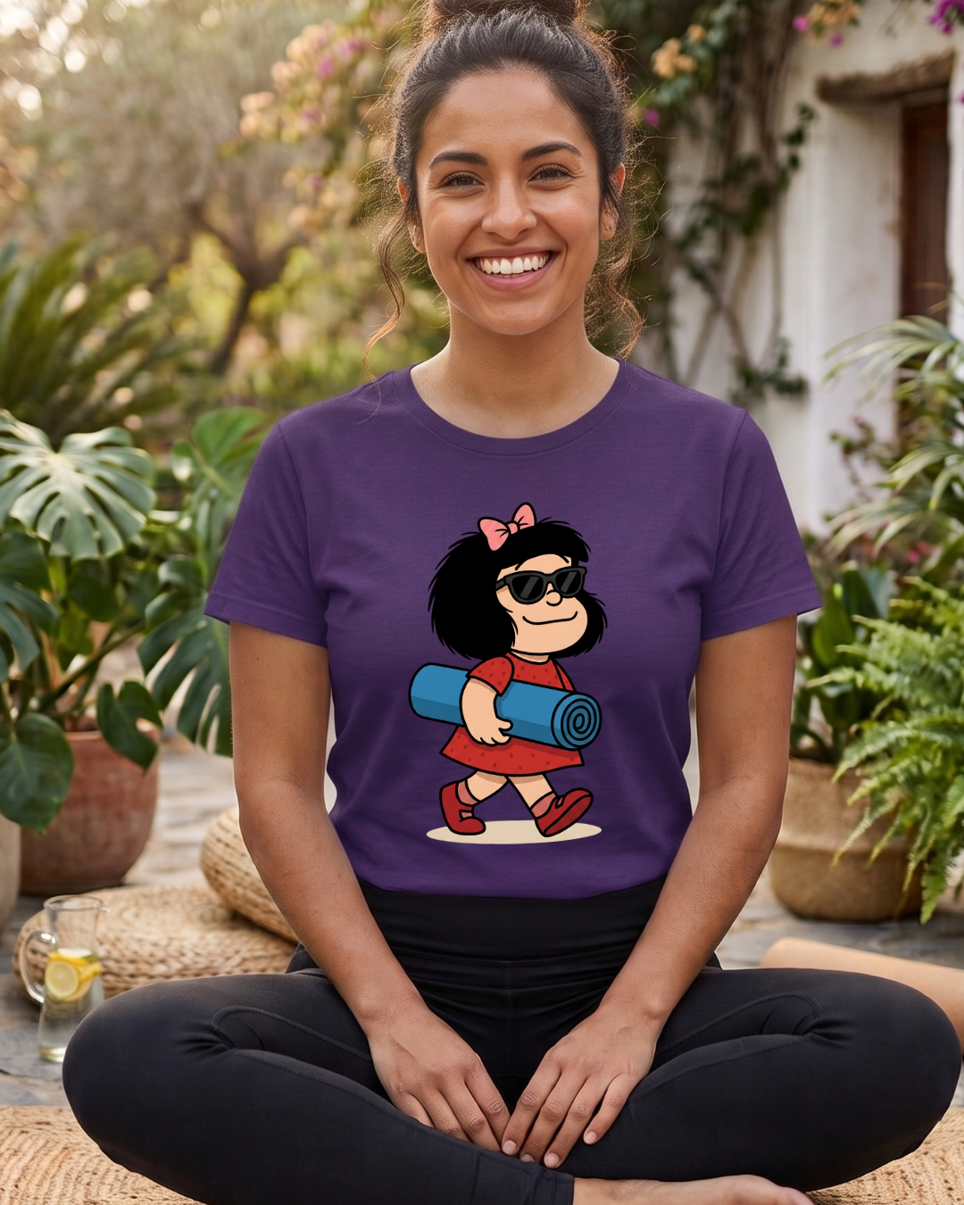 Remera Yoga #28 | Mafalda