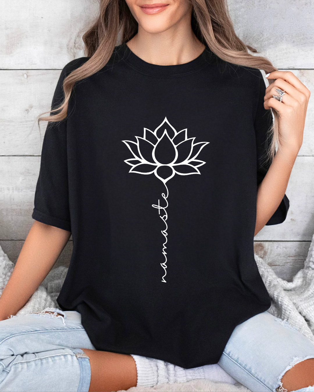 Remera Yoga #30 | Namaste Flor