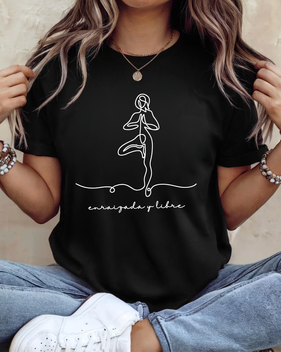 Remera Yoga #32 | Enraizada y Libre