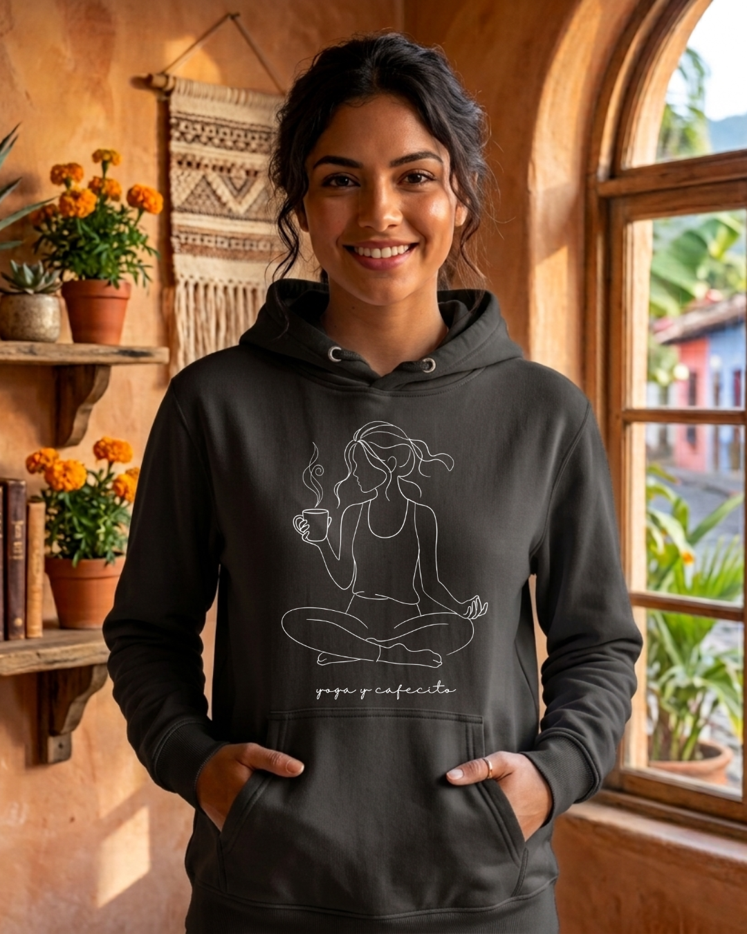 Buzo Yoga #6 | Yoga y Cafecito